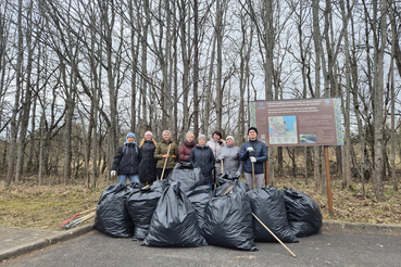 Коллектив Архивного управления принял участие в субботнике