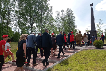 23-24 июня в городах воинской доблести Ленинградской области  Подпорожье,  Лодейное Поле, Волхов прошли торжественные мероприятия